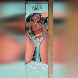 DISNEY Wet Princess Moana Princess Hair Brush